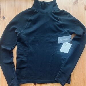 Athleta Flurry seamless turtleneck top M